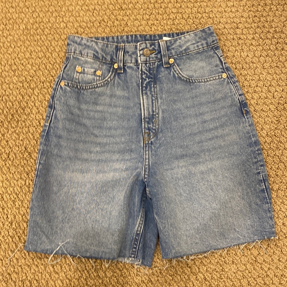 High waisted shorts